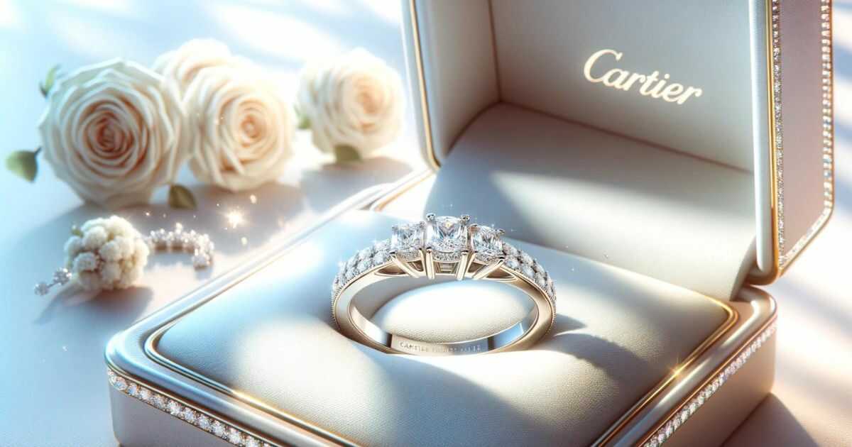 カルティエ バレリーナの婚約指輪を売る