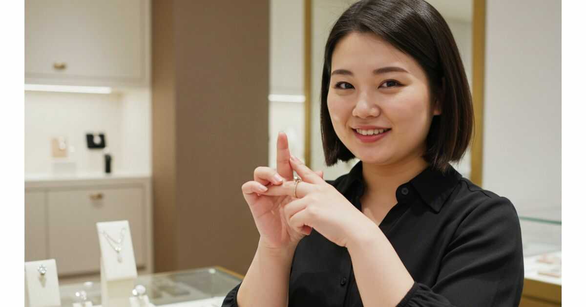 指輪 20号 女性 太い