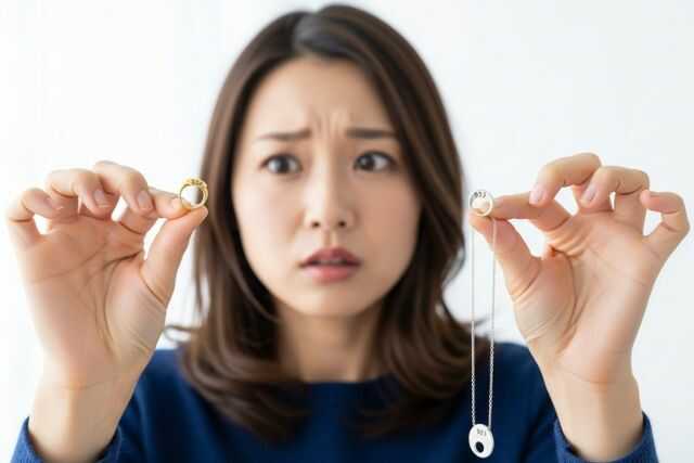 シルバー925とメッキの見分け方