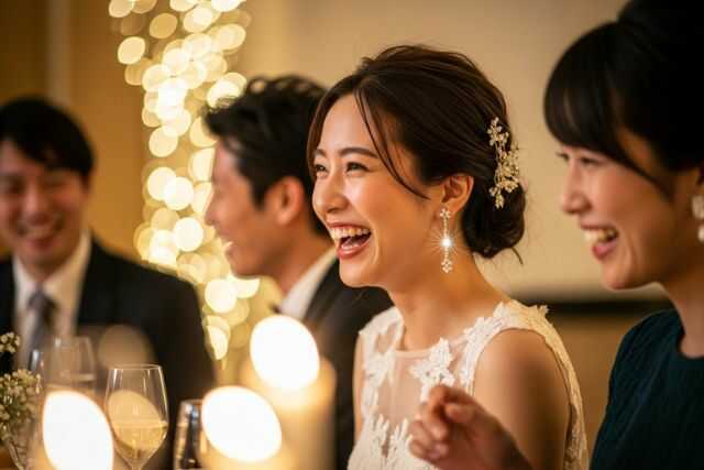結婚式で揺れるピアスはマナー違反？OK例