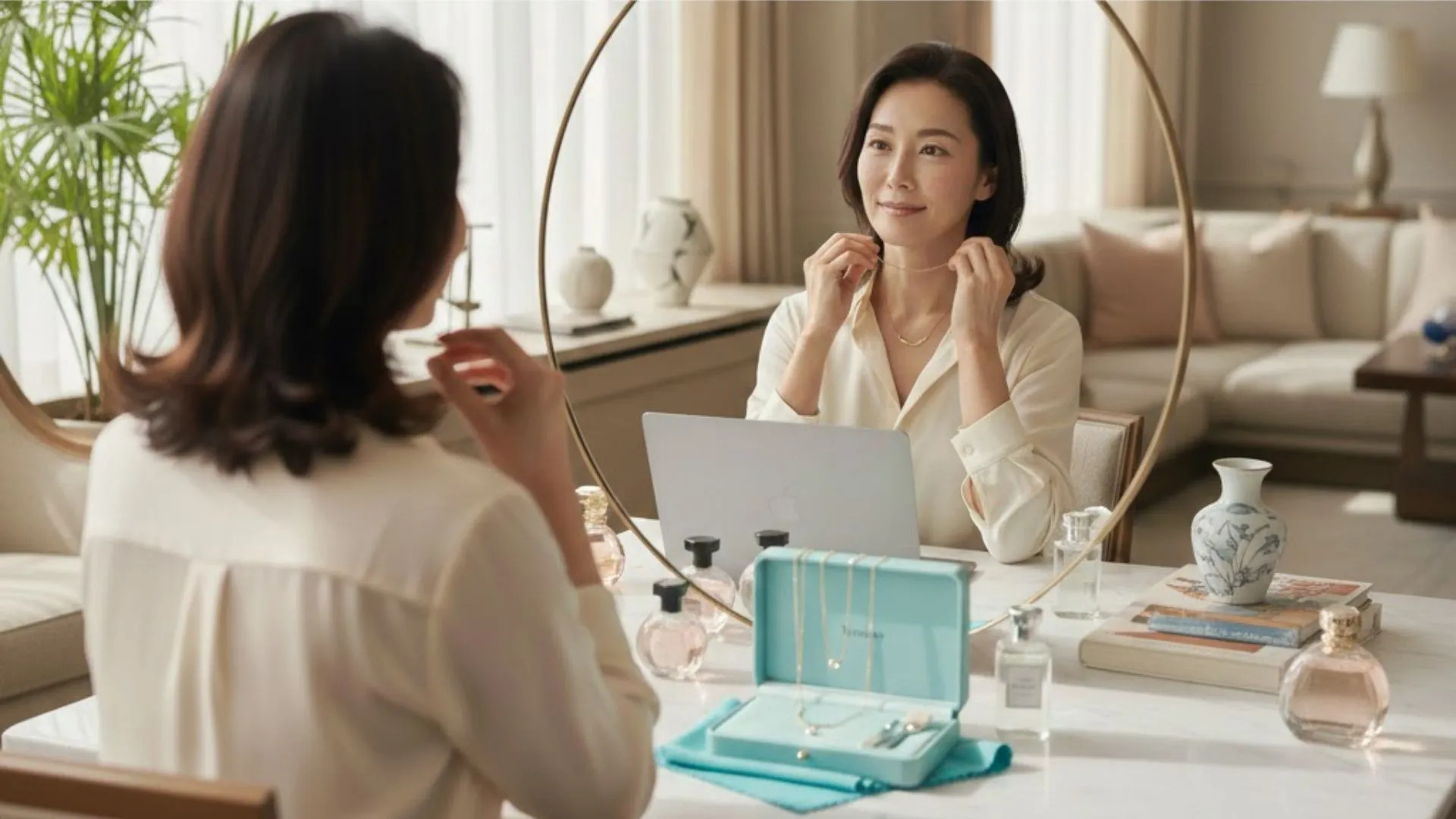 ティファニー一生ものネックレス