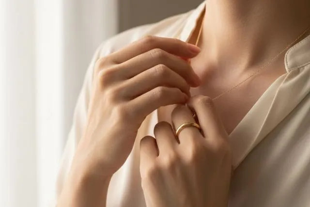 ティファニー一生ものネックレス